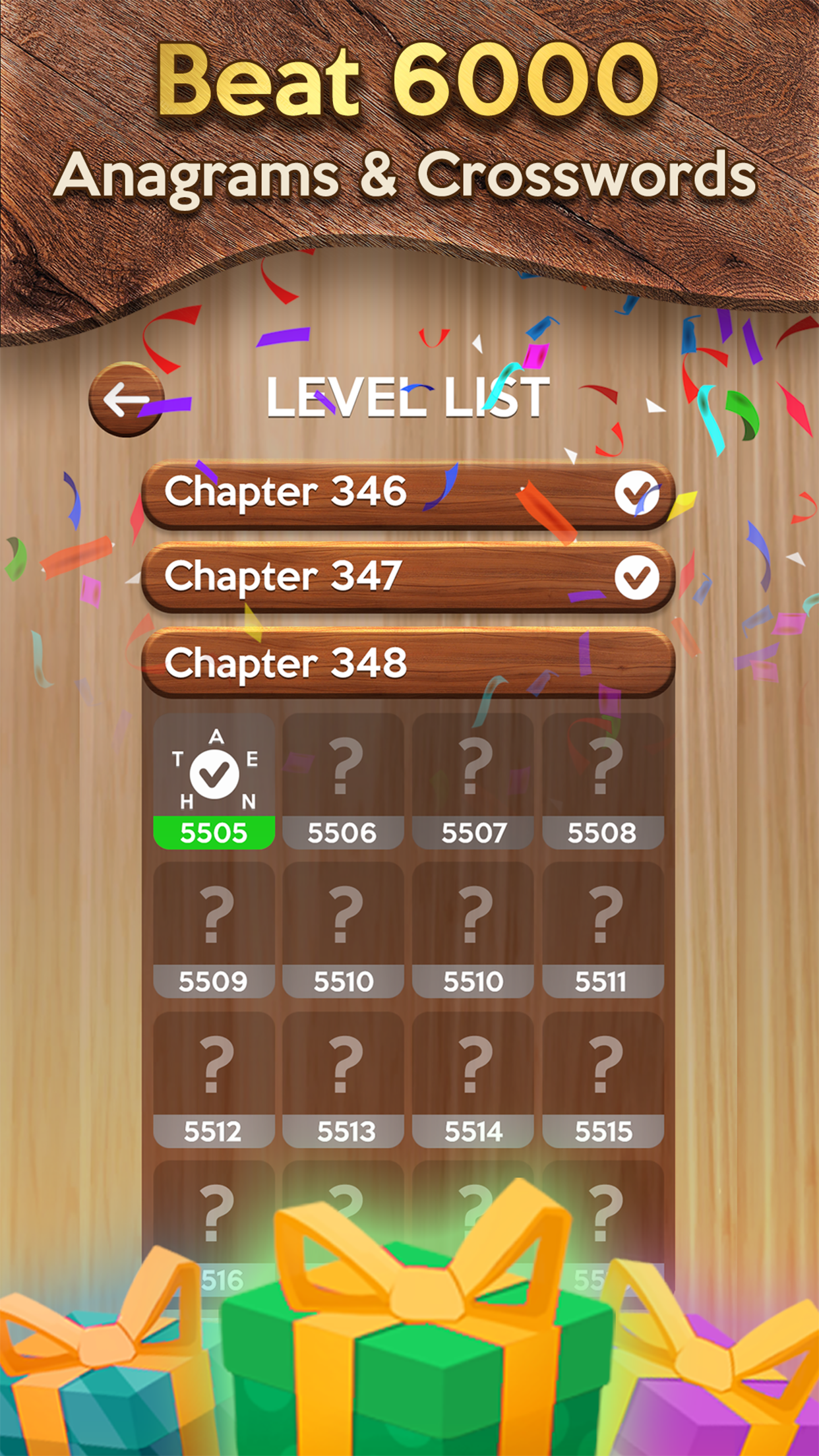 اسکرین شات 5 بازی Woody Cross: Word Connect