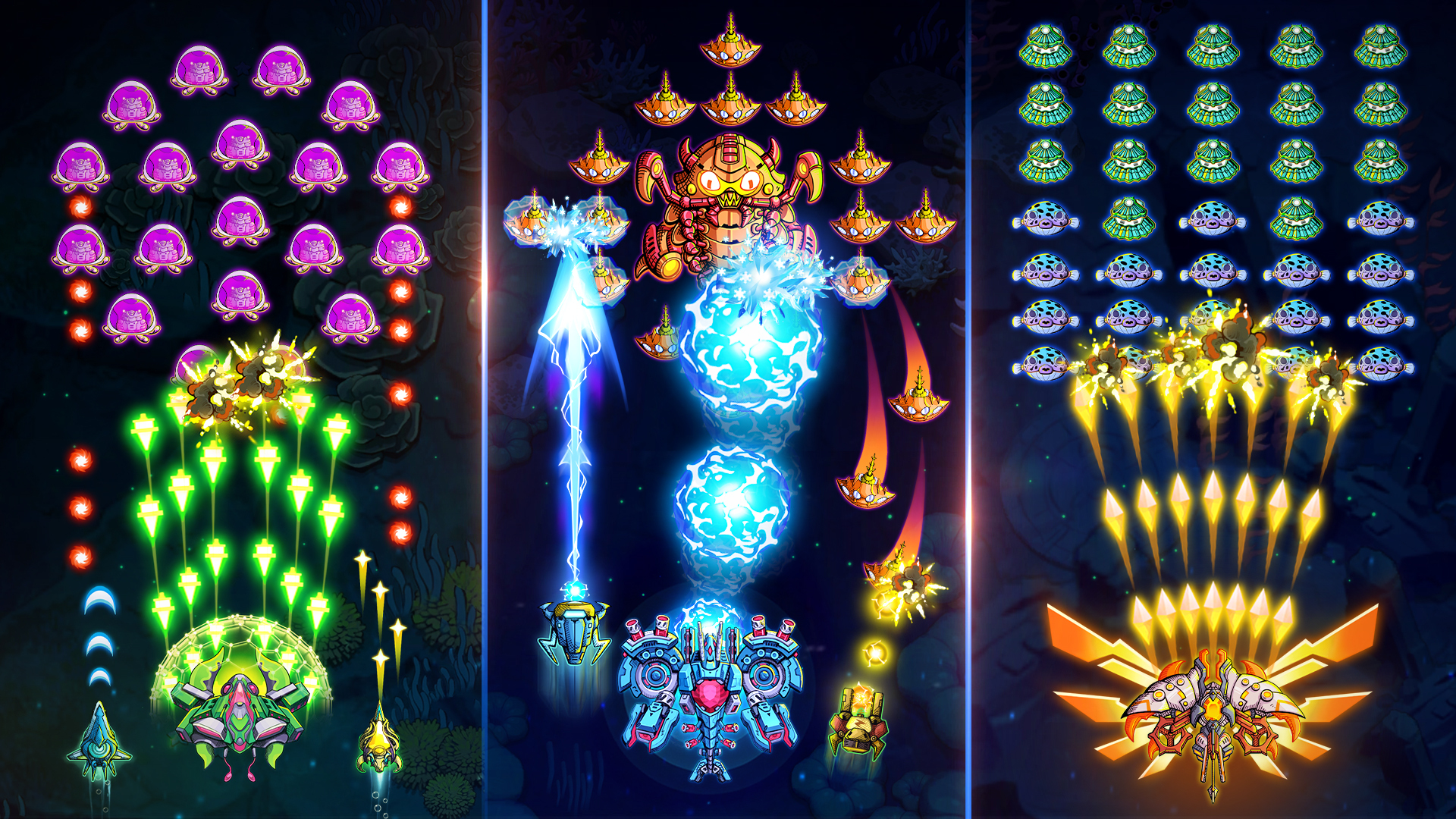 اسکرین شات 7 بازی Atlantis: Alien Space Shooter