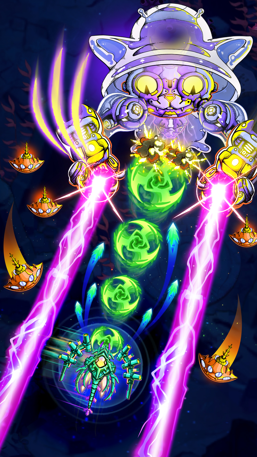 اسکرین شات 5 بازی Atlantis: Alien Space Shooter