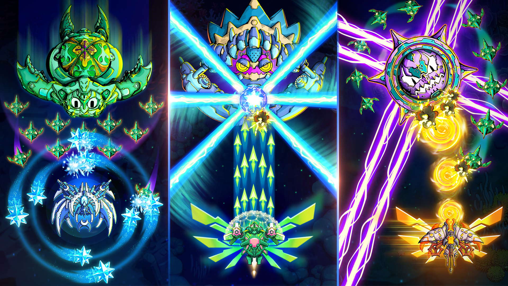 اسکرین شات 7 بازی Atlantis Invaders