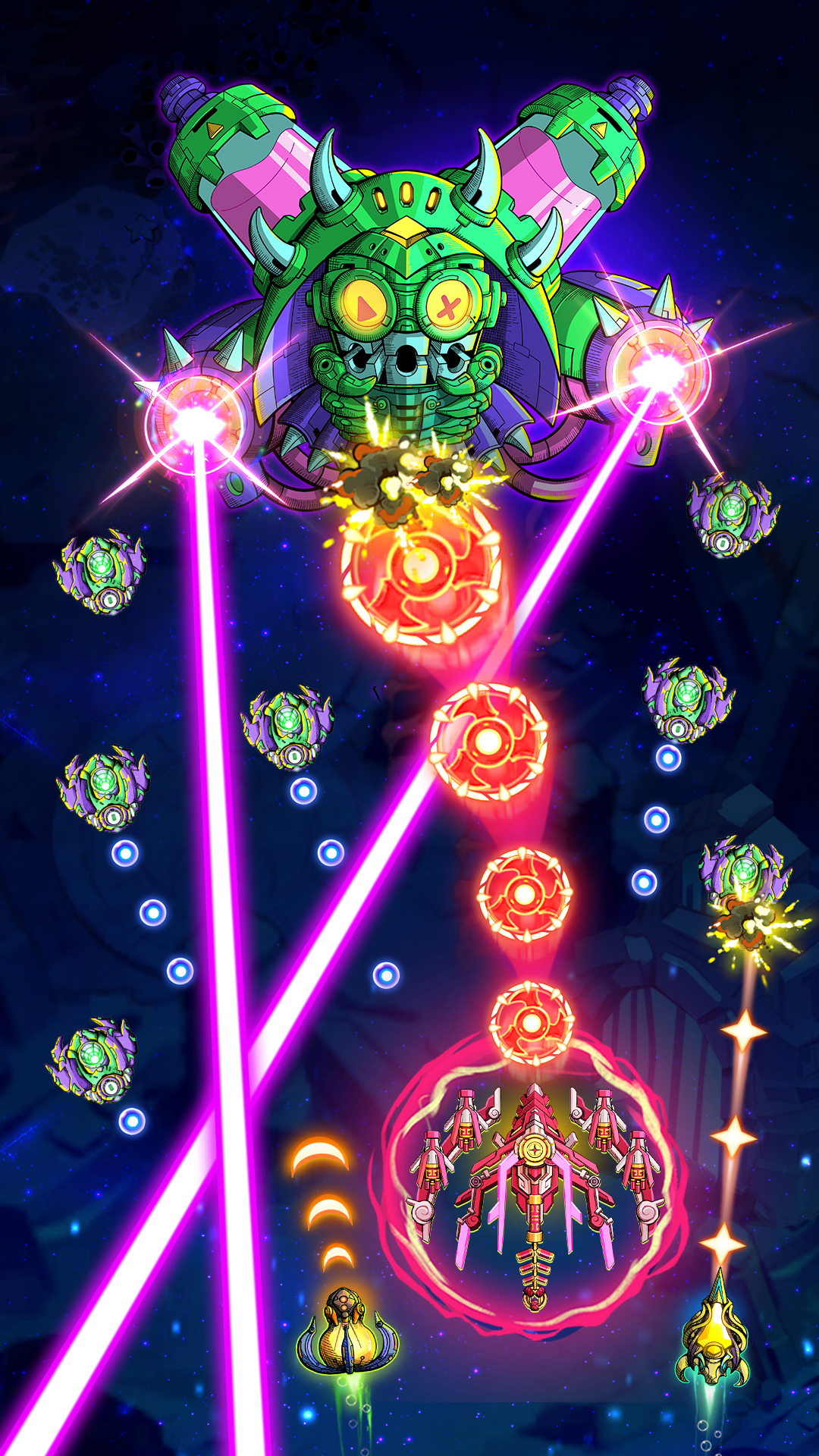 اسکرین شات 4 بازی Atlantis: Alien Space Shooter
