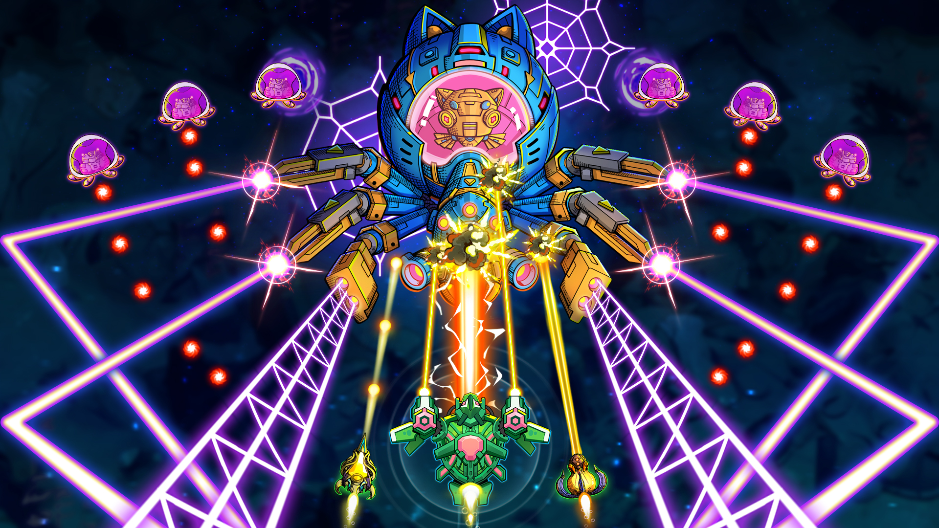 اسکرین شات 6 بازی Atlantis: Alien Space Shooter