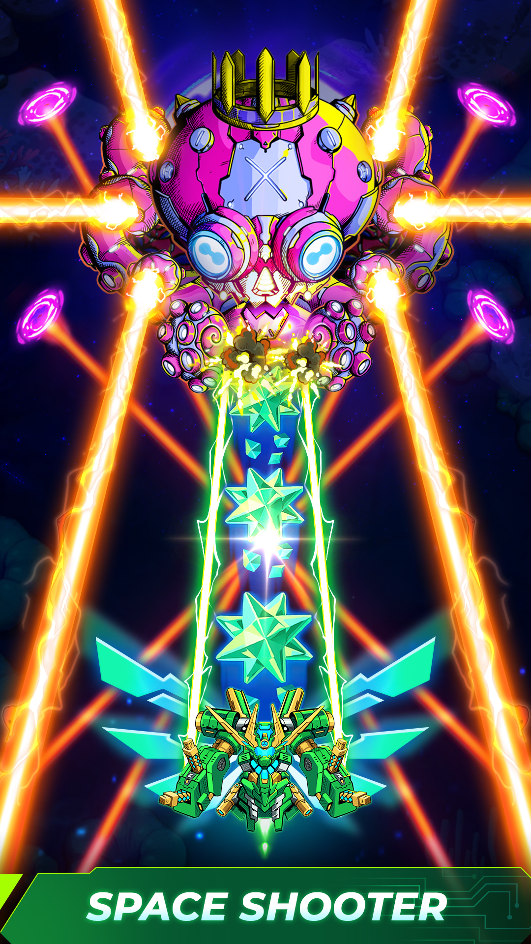 اسکرین شات 2 بازی Atlantis Invaders