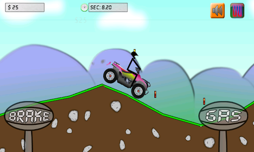 اسکرین شات 3 بازی Stickman ATV Extreme racing