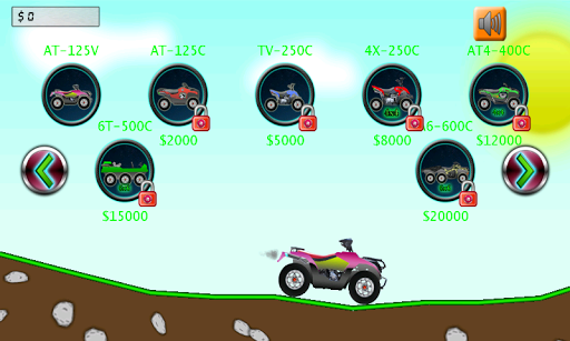 اسکرین شات 6 بازی Stickman ATV Extreme racing