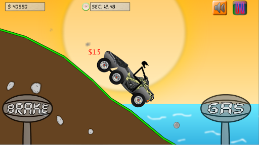 اسکرین شات 1 بازی Stickman ATV Extreme racing
