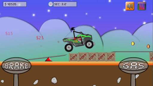اسکرین شات 2 بازی Stickman ATV Extreme racing