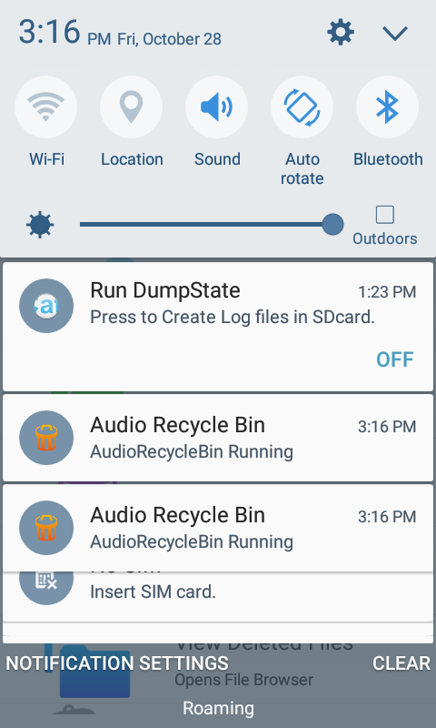 اسکرین شات 3 برنامه Audio Recycle Bin