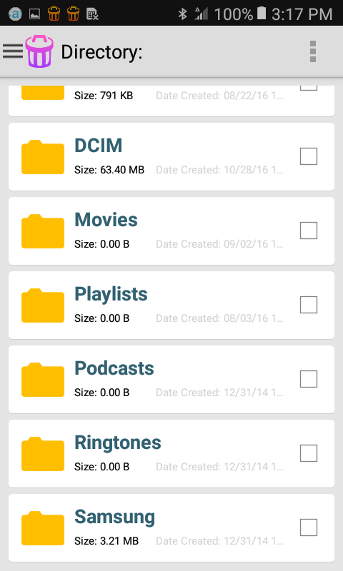 اسکرین شات 5 برنامه Audio Recycle Bin