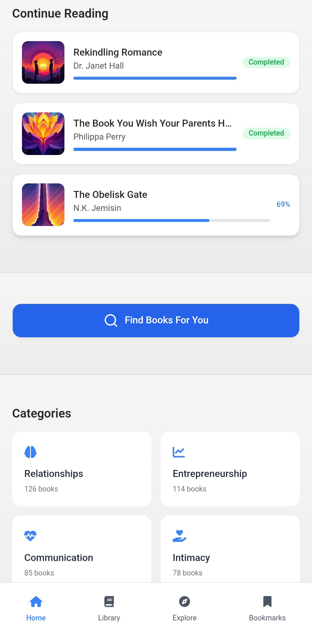 اسکرین شات 6 برنامه Book AI: AudioBooks, Summaries
