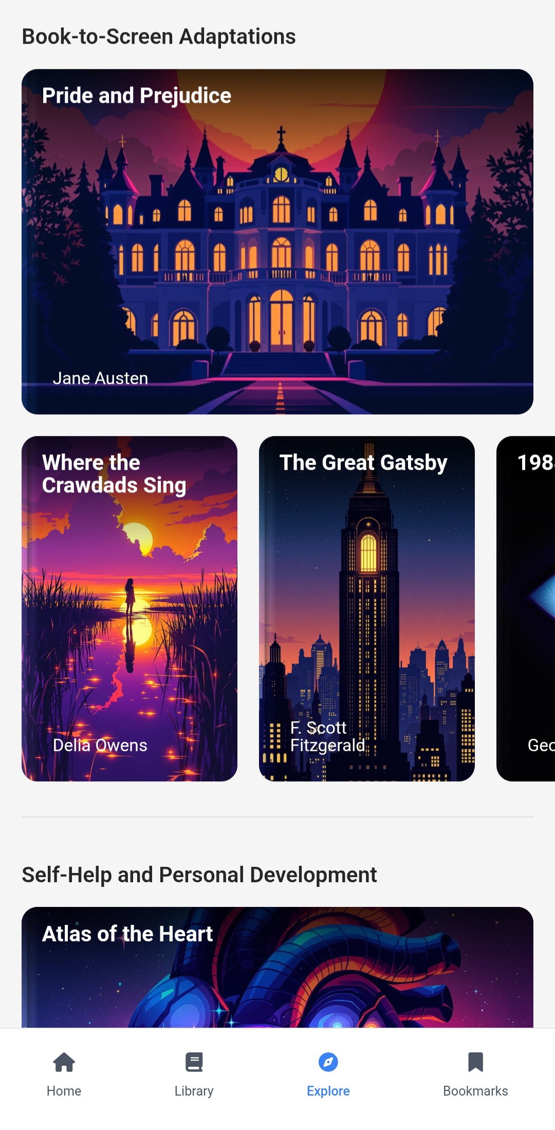 اسکرین شات 4 برنامه Book AI: AudioBooks, Summaries