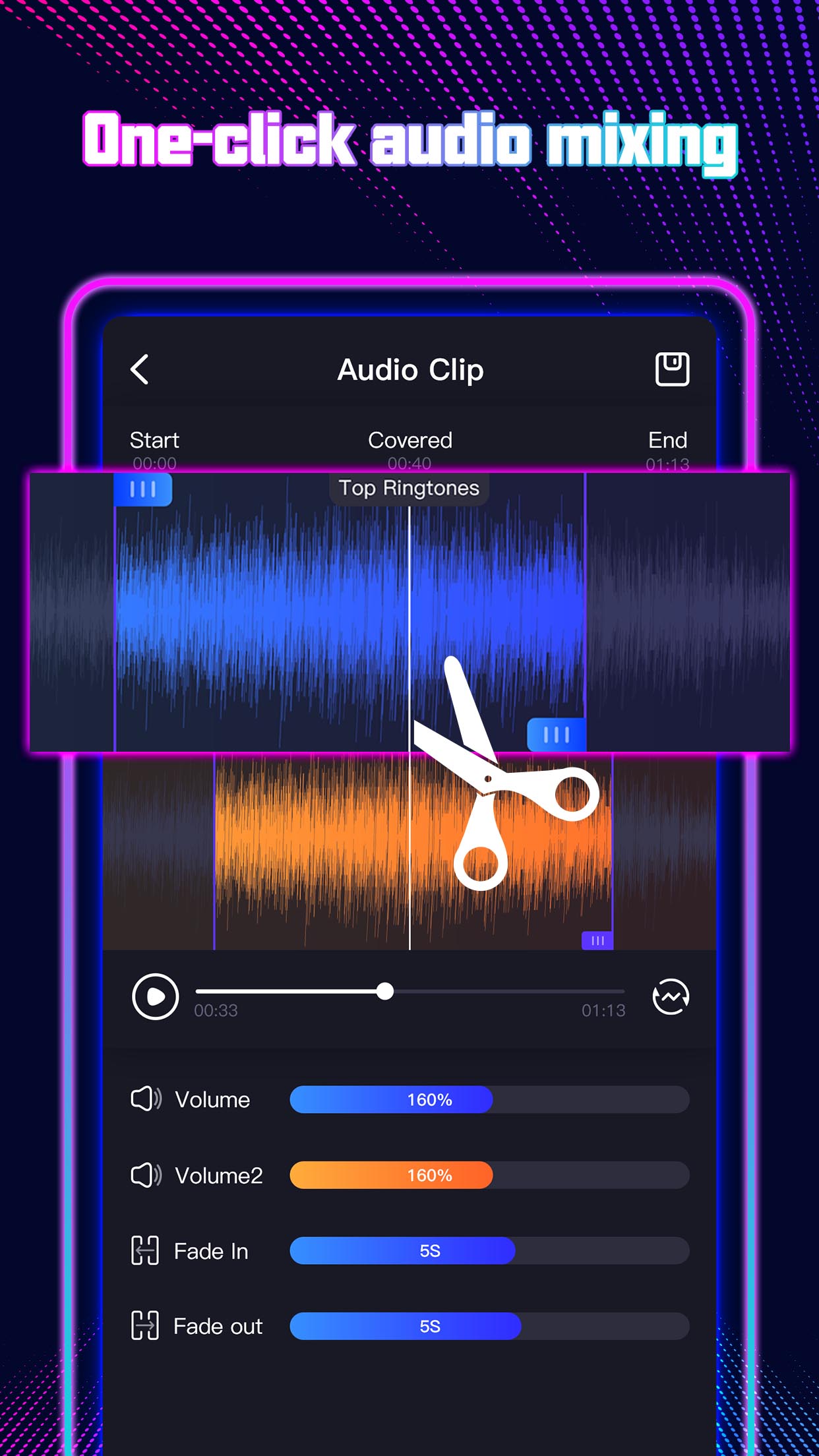 اسکرین شات 2 برنامه Audacity: Audio Editor