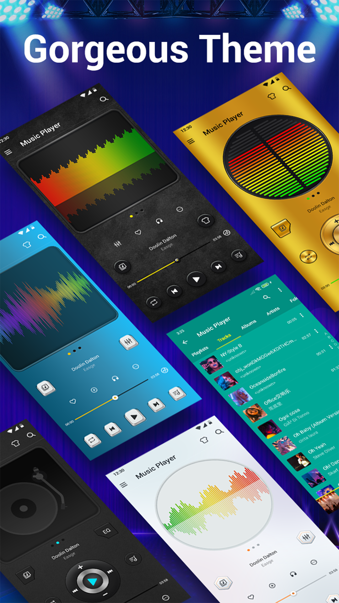 اسکرین شات 7 برنامه Music Player - Audio Player
