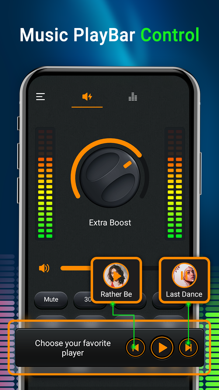 اسکرین شات 6 برنامه Volume Booster - Sound Speaker