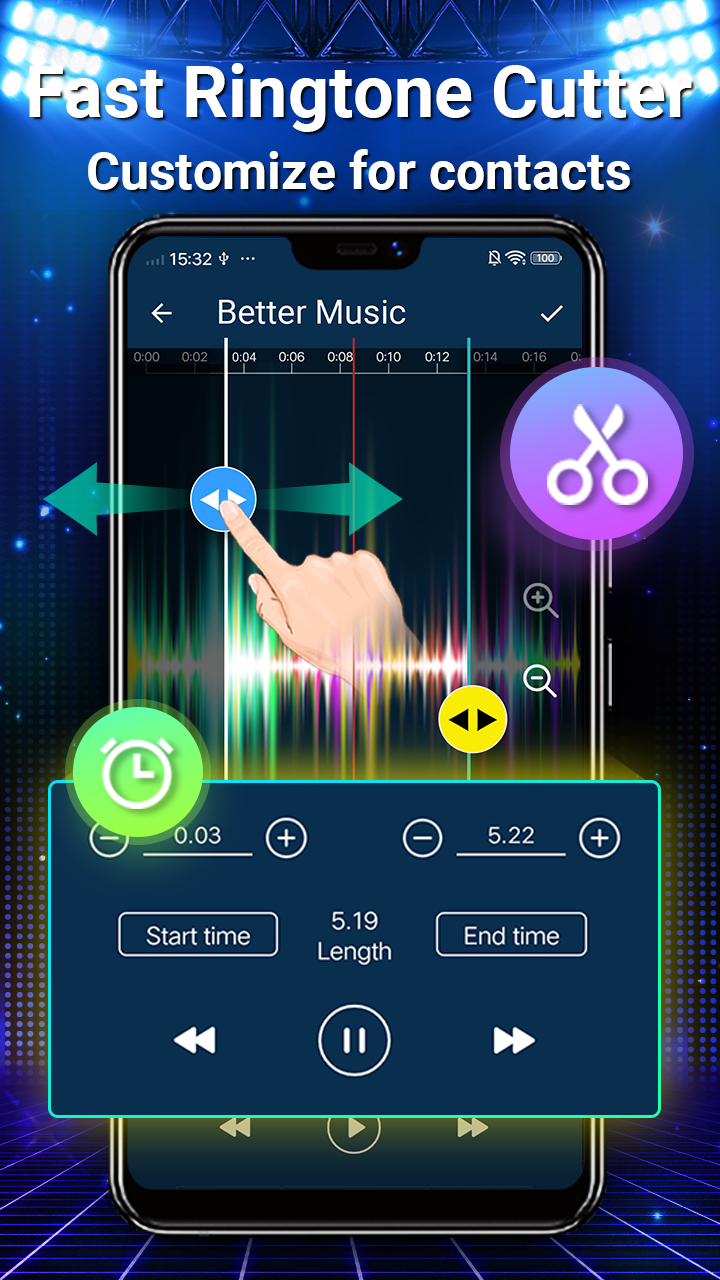 اسکرین شات 5 برنامه Music Player - Equalizer & MP3