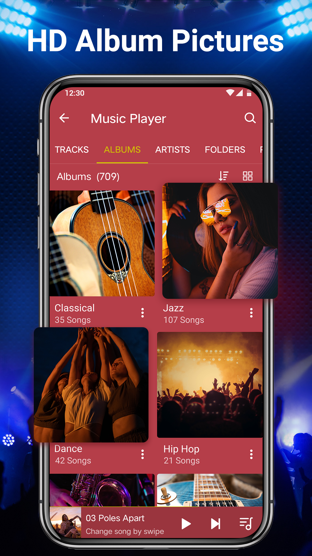 اسکرین شات 5 برنامه Music Player & MP3:Echo Player