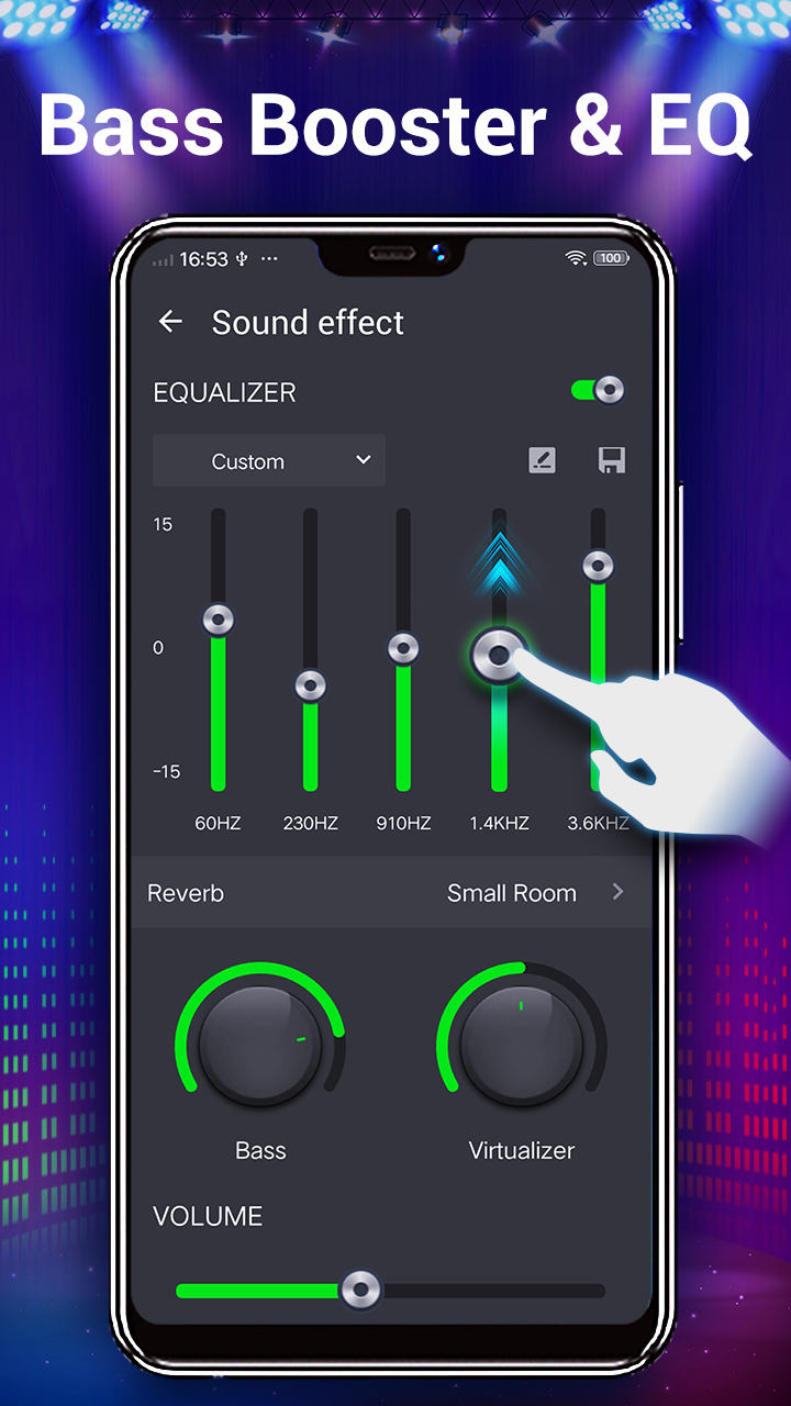 اسکرین شات 7 برنامه Music Player- Bass Boost,Audio