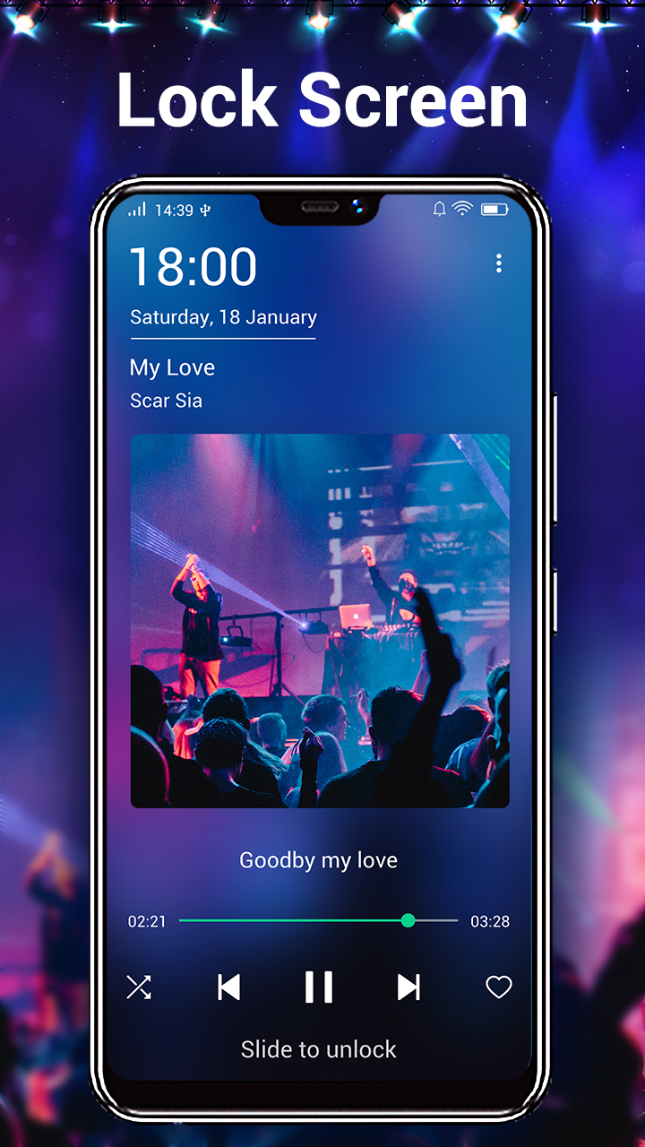 اسکرین شات 6 برنامه Music Player - MP3 Player & EQ
