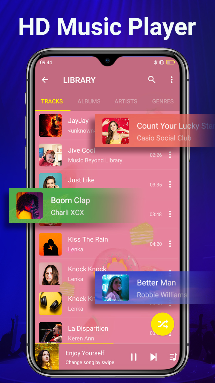 اسکرین شات 4 برنامه Music - Equalizer & Mp3 Player