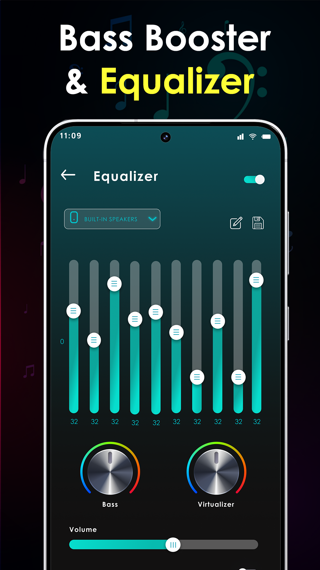 اسکرین شات 4 برنامه Volume Booster & Sound Booster