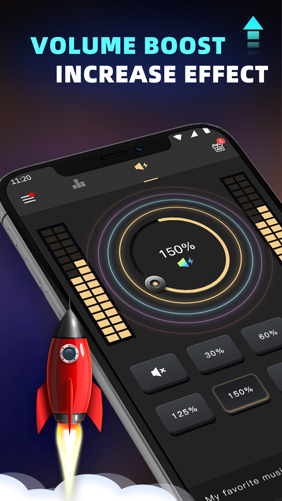اسکرین شات 2 برنامه Bass Booster & Equalizer