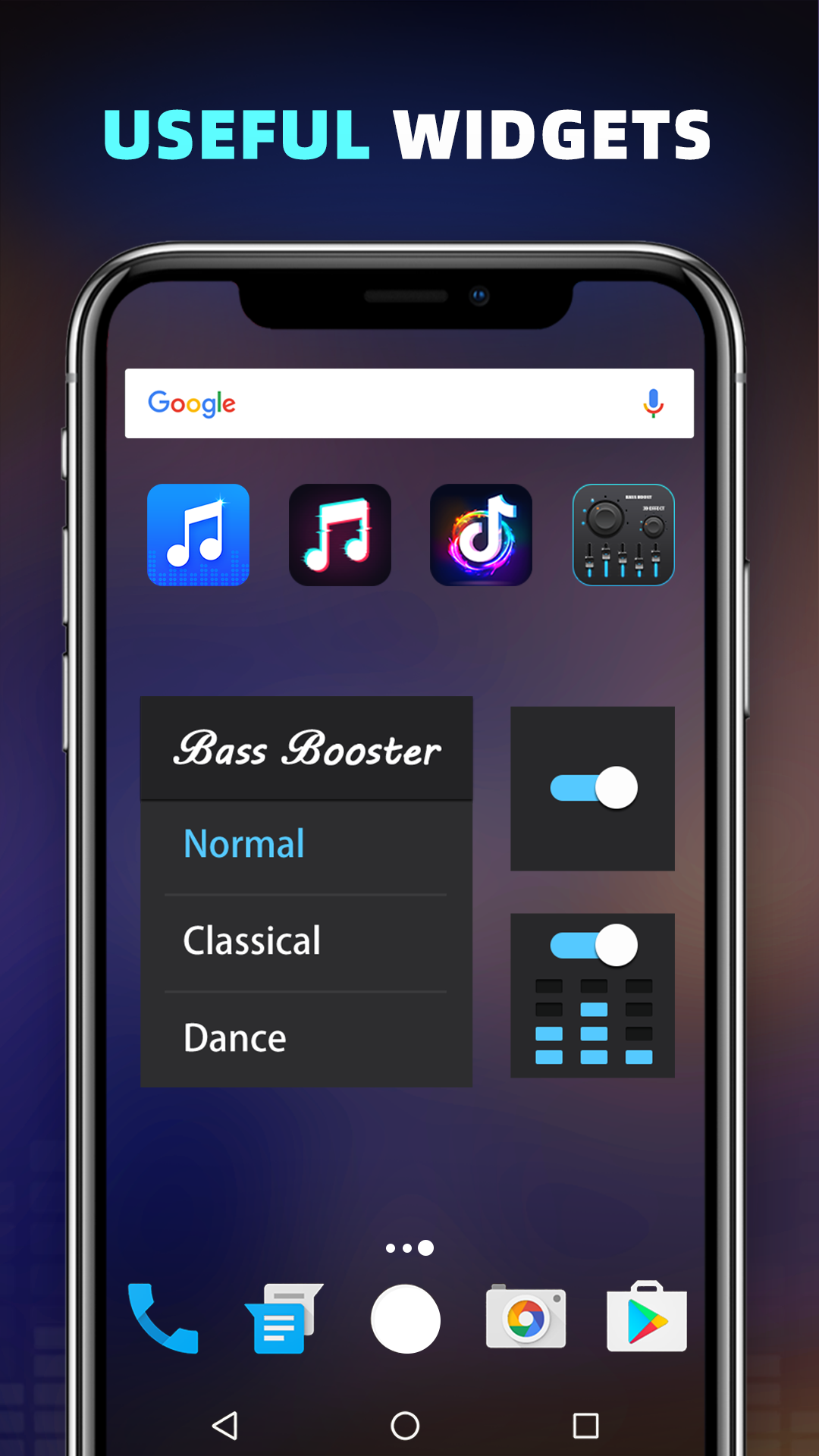 اسکرین شات 5 برنامه Bass Booster & Equalizer