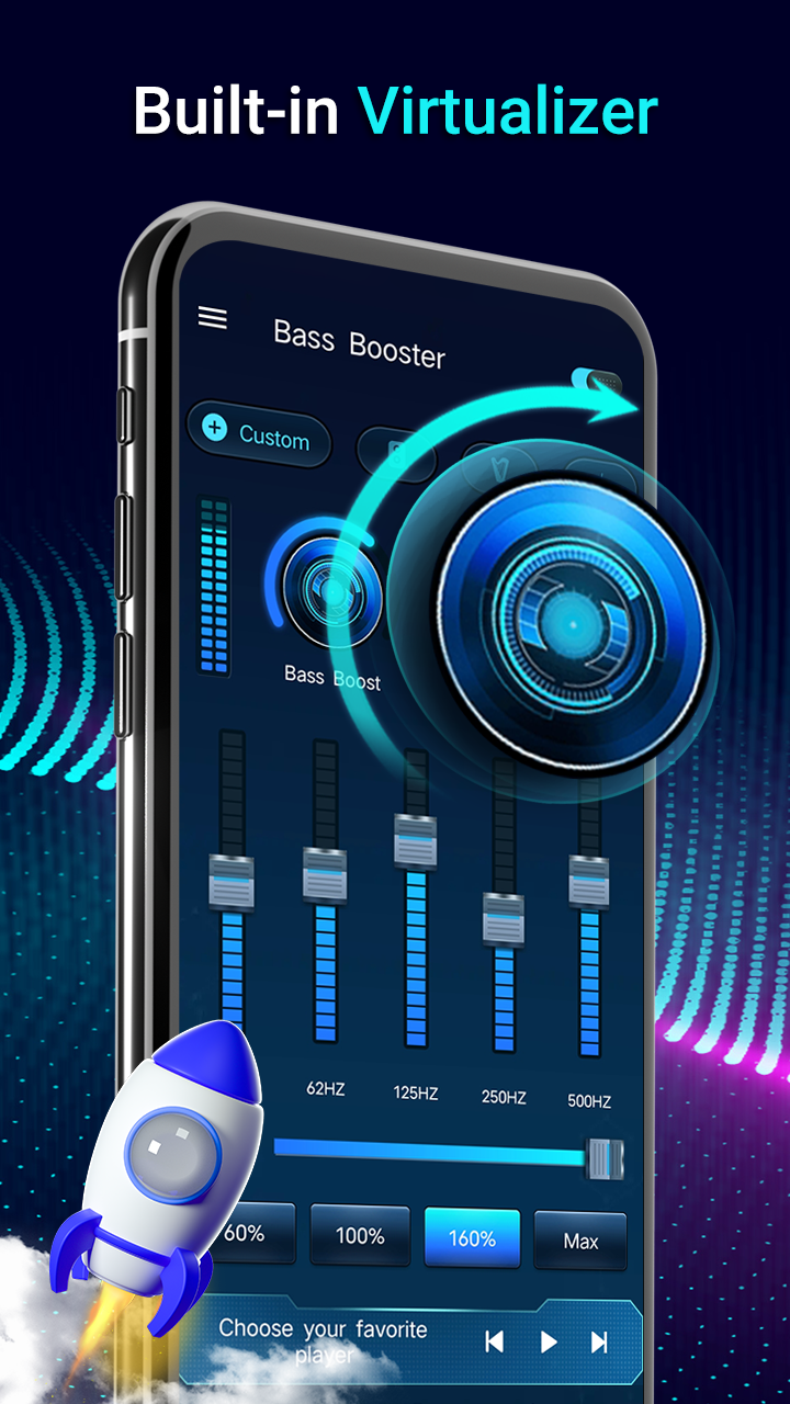 اسکرین شات 4 برنامه Equalizer- Bass Booster&Volume
