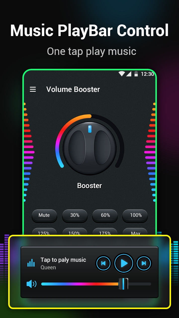 اسکرین شات 6 برنامه Volume Booster - Loud Speaker