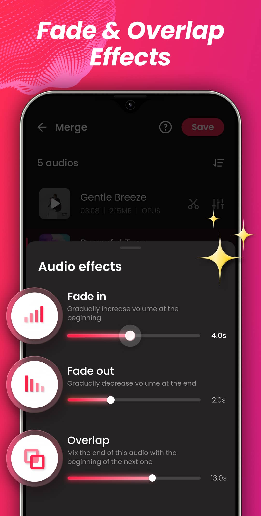 اسکرین شات 5 برنامه Music Editor, MP3 Cutter