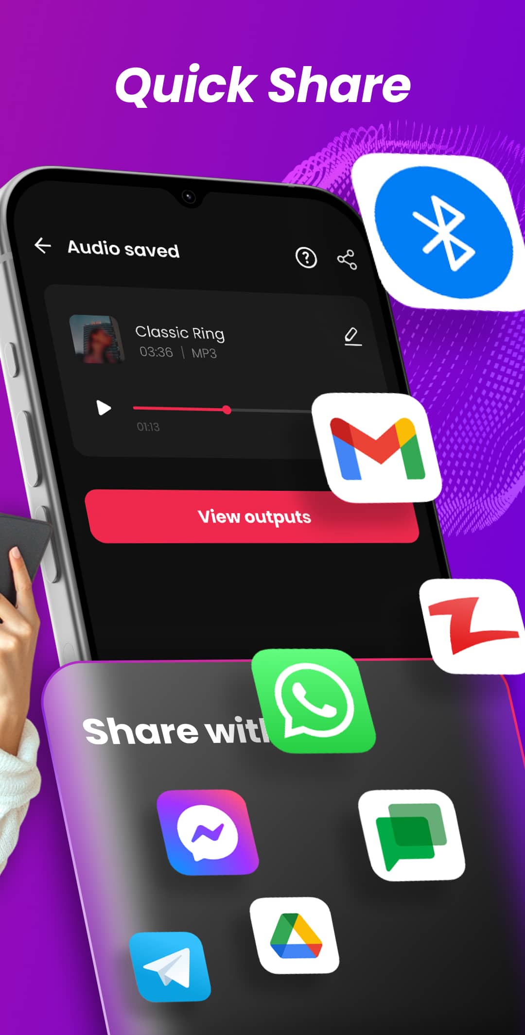 اسکرین شات 8 برنامه Music Editor, MP3 Cutter