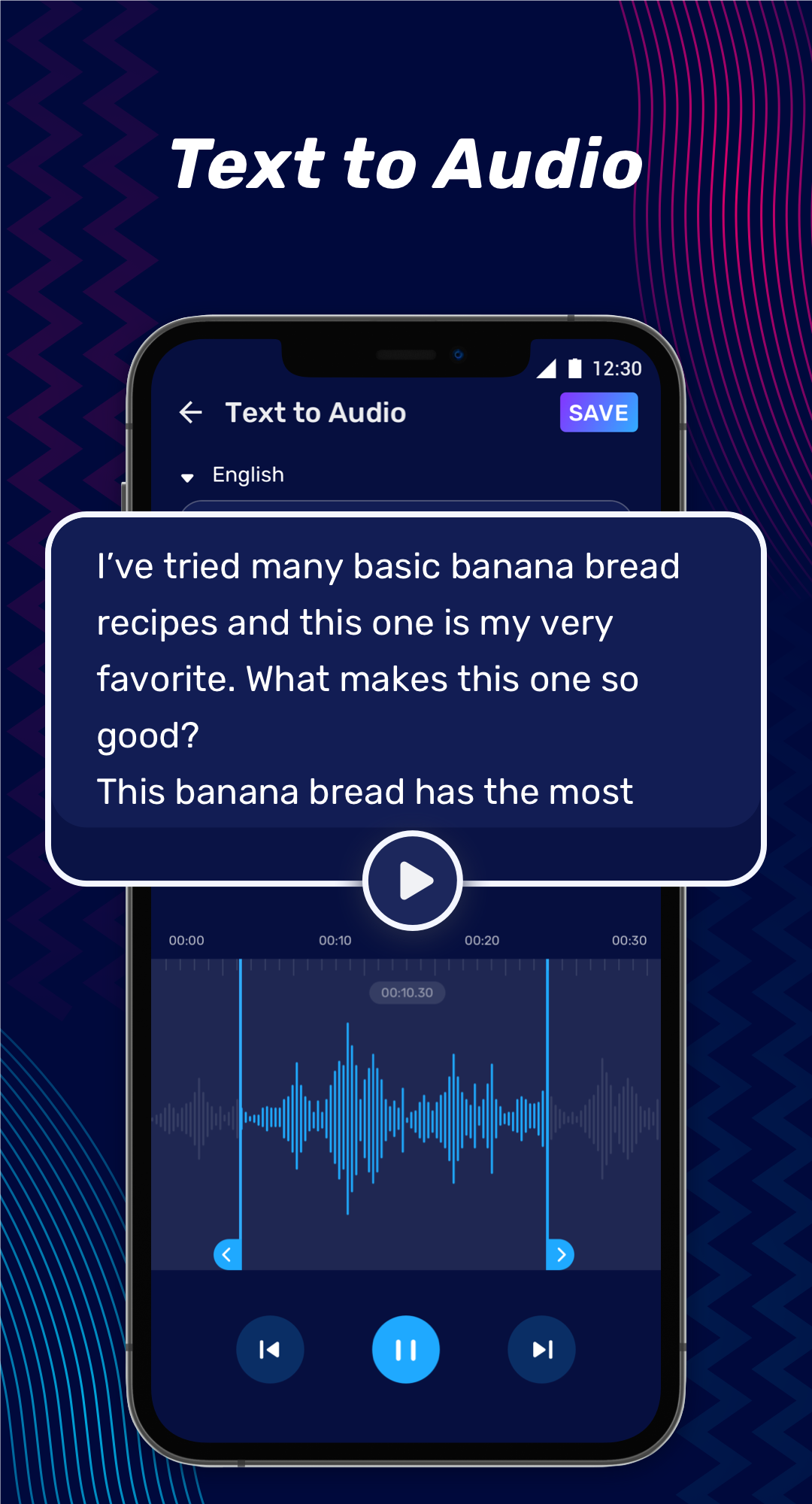 اسکرین شات 8 برنامه Audio Editor & Music Editor