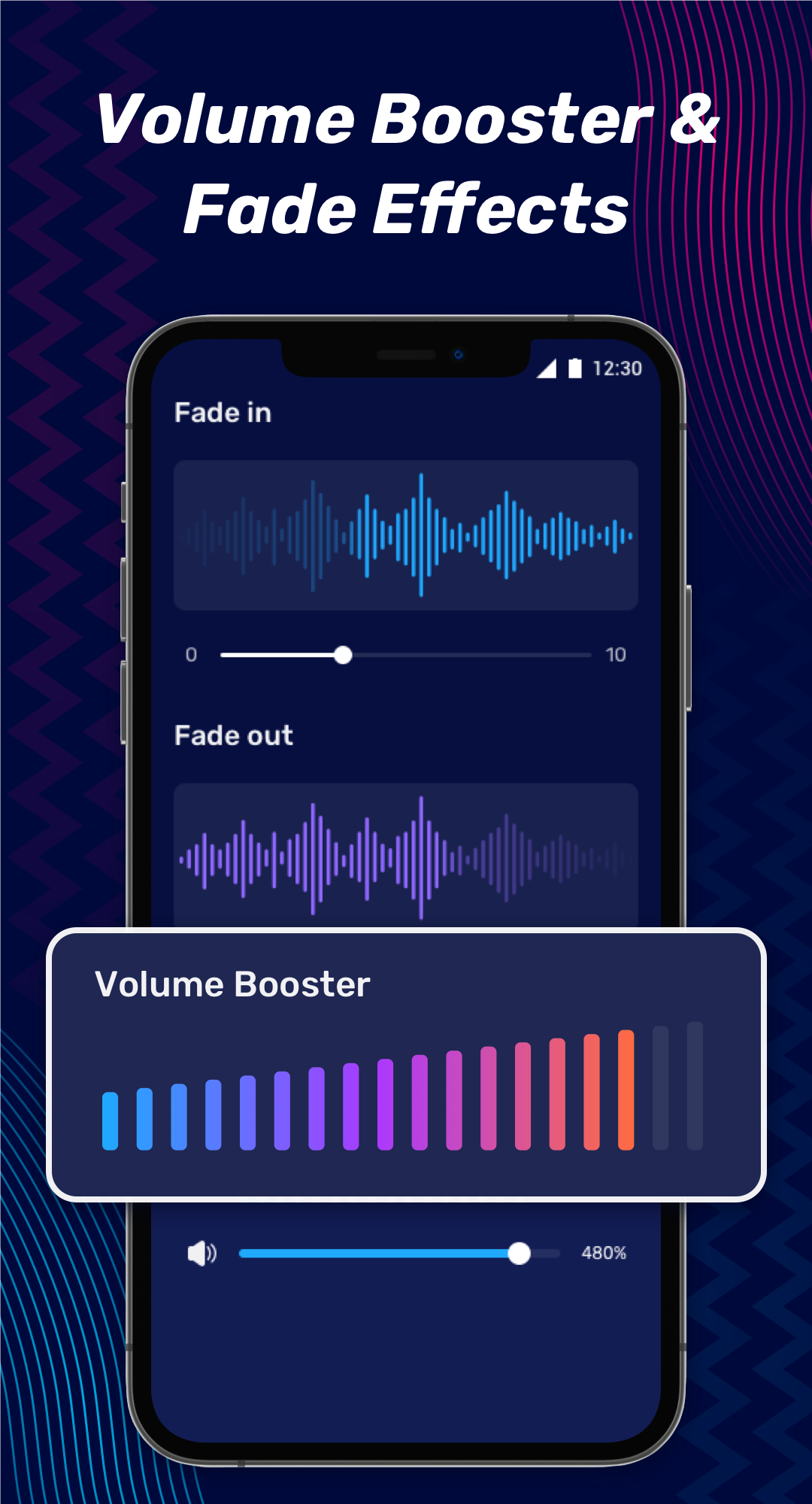 اسکرین شات 5 برنامه Audio Editor & Music Editor