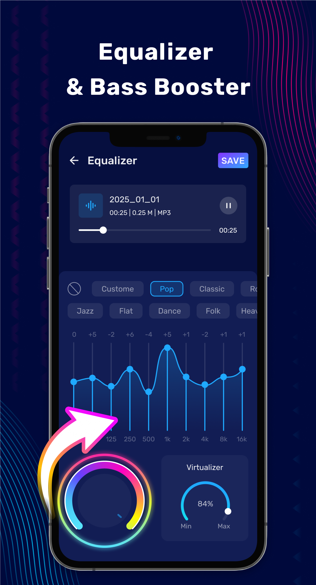 اسکرین شات 7 برنامه Audio Editor & Music Editor