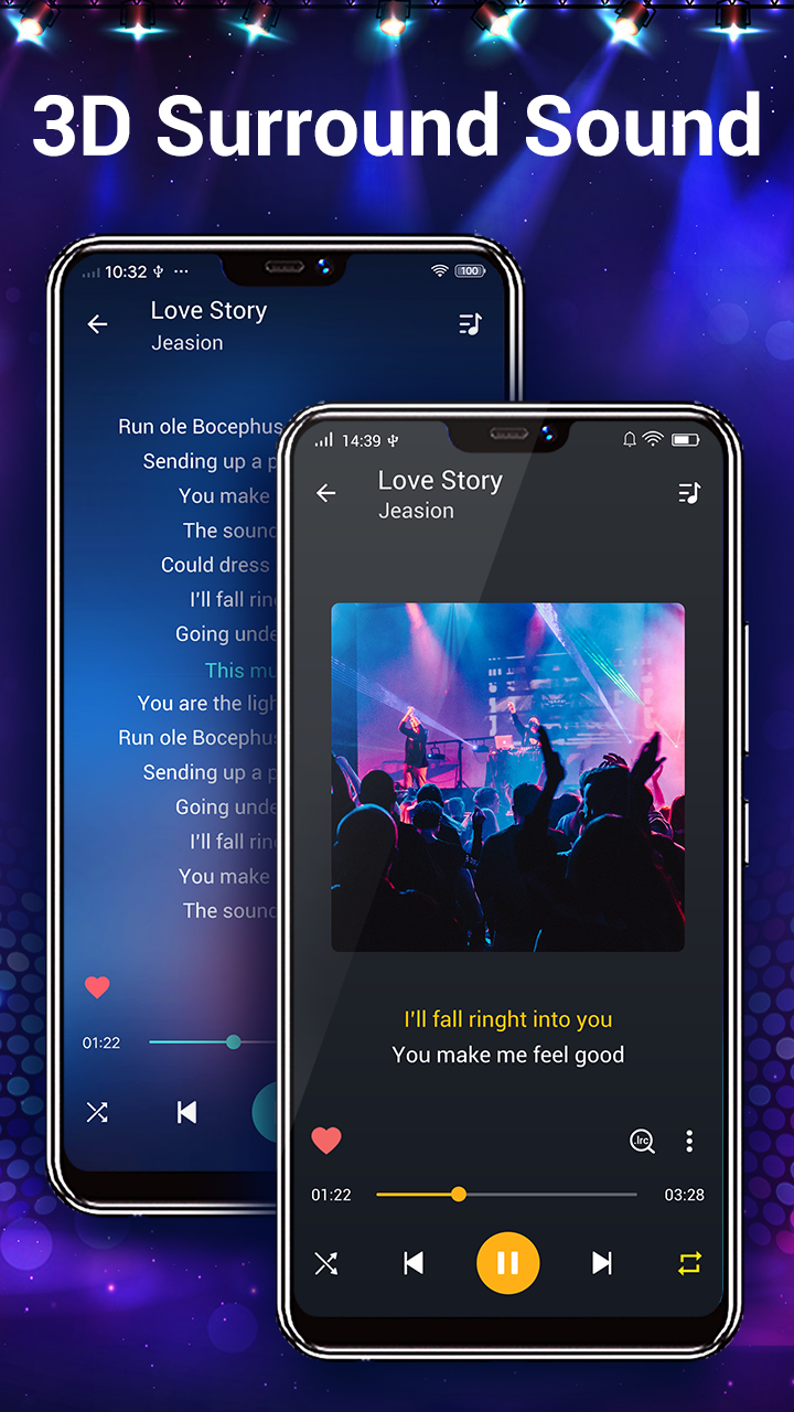اسکرین شات 3 برنامه Music Player- Music,Mp3 Player