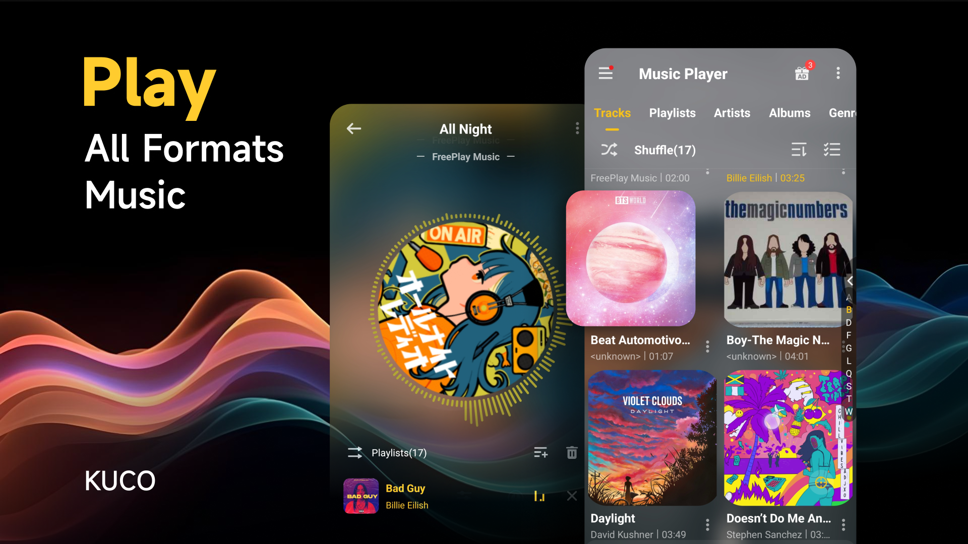 اسکرین شات 7 برنامه Music Player with Equalizer