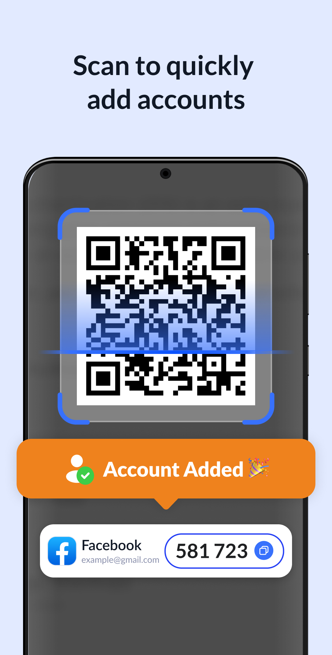 اسکرین شات 2 برنامه Authenticator App - SafeAuth