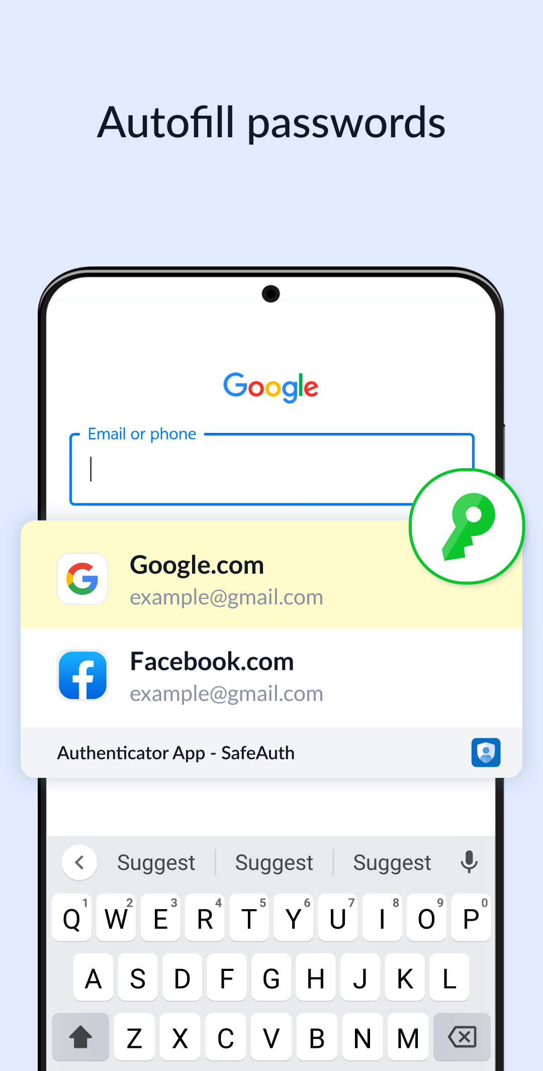 اسکرین شات 5 برنامه Authenticator App - SafeAuth