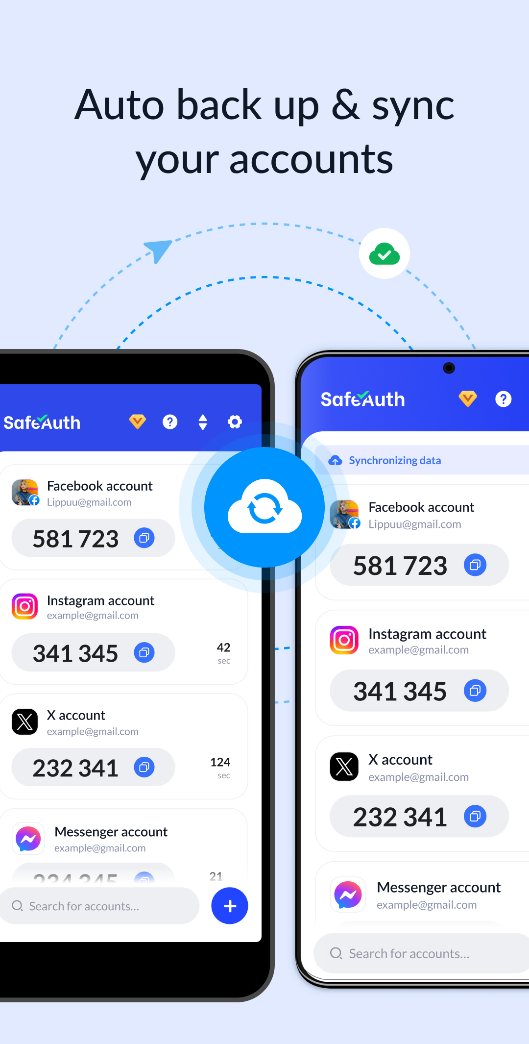 اسکرین شات 6 برنامه Authenticator App - SafeAuth