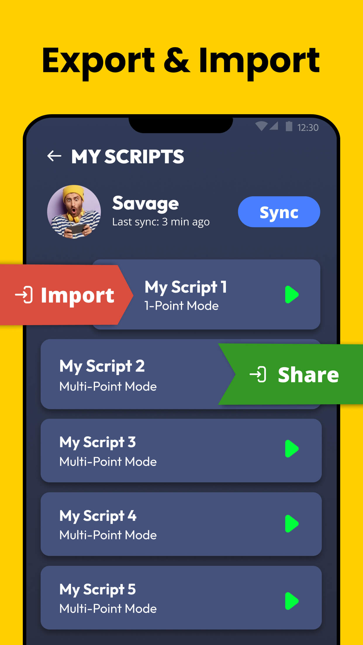 اسکرین شات 5 برنامه Auto Clicker: Auto Tapper
