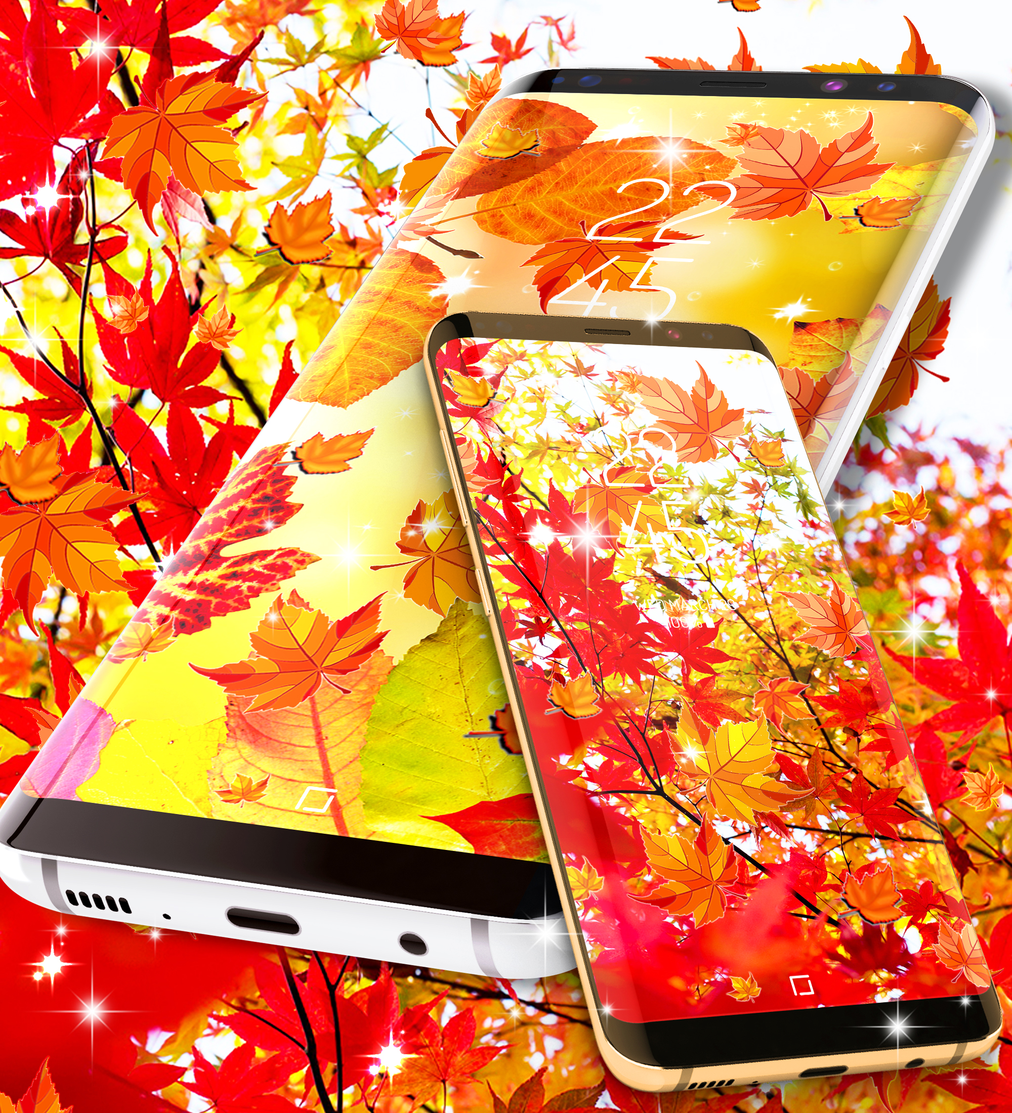 اسکرین شات 6 برنامه Autumn live wallpaper