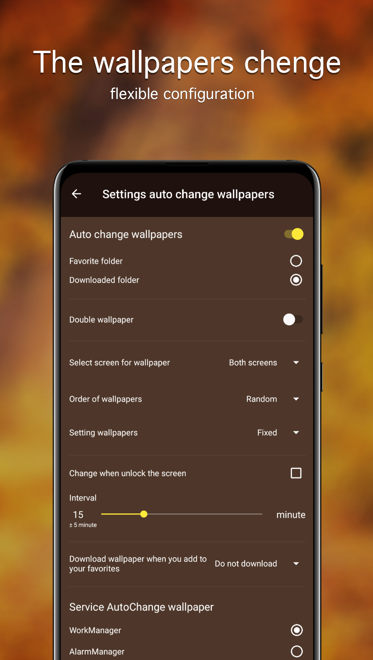 اسکرین شات 5 برنامه Autumn Wallpapers 4K