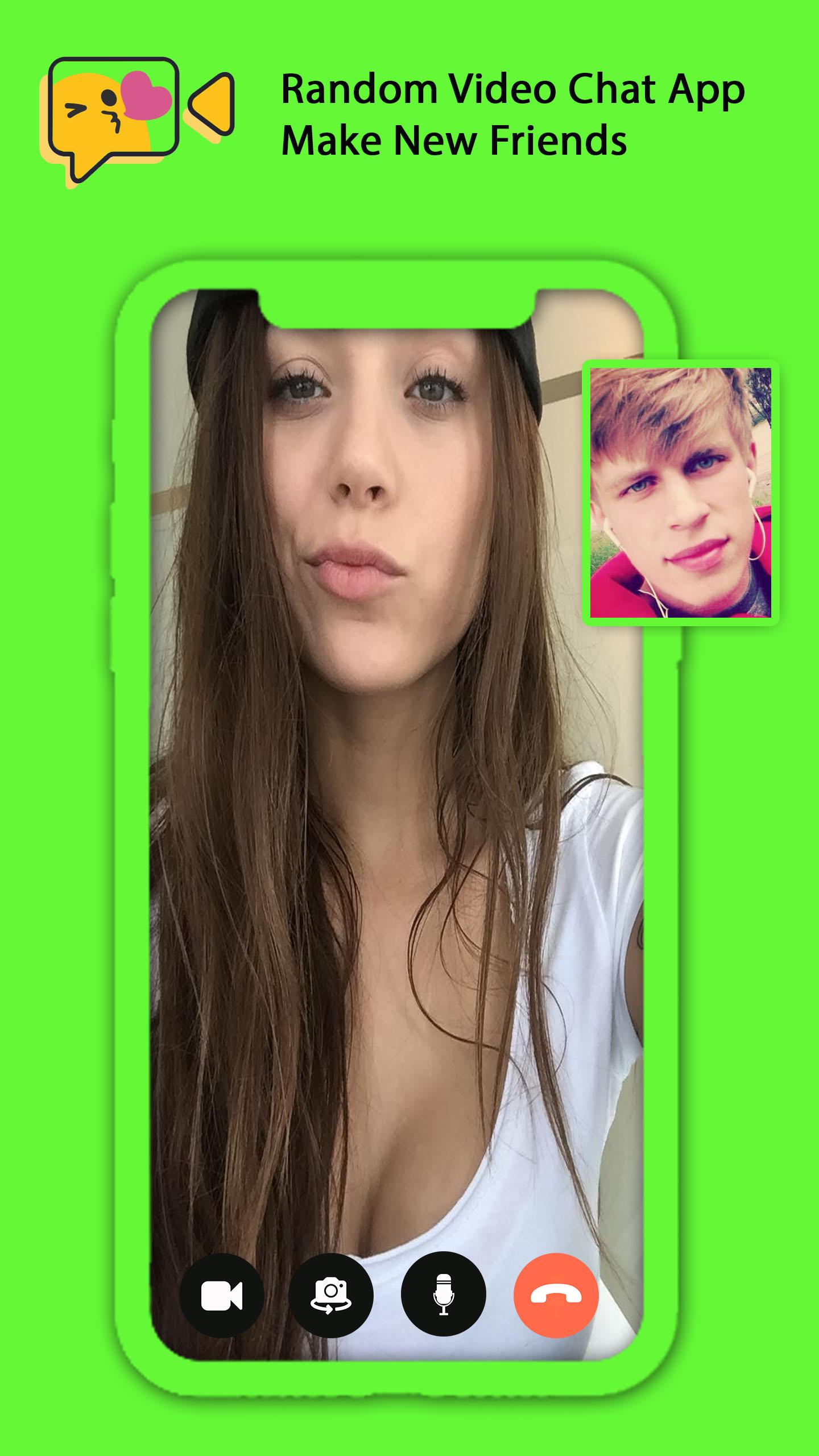 اسکرین شات 5 برنامه Random Video Chat : Live Chat