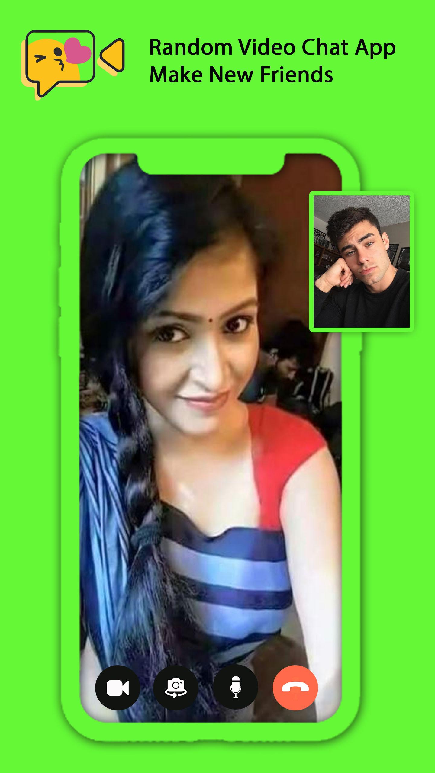 اسکرین شات 2 برنامه Random Video Chat : Live Chat