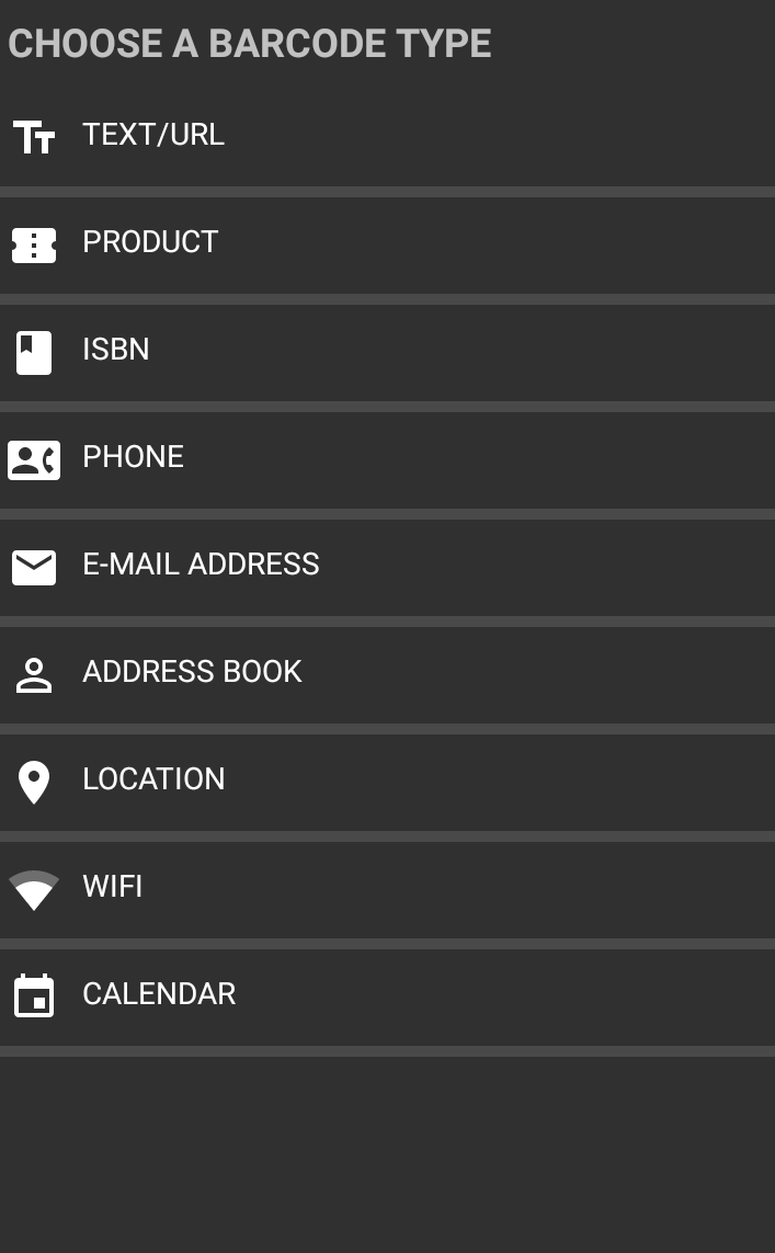 اسکرین شات 6 برنامه QR Code Scanner  & Generator