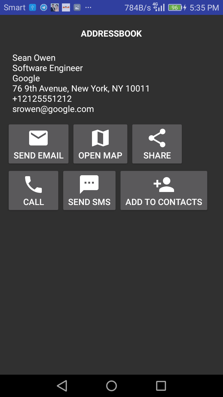 اسکرین شات 2 برنامه QR Code Scanner  & Generator