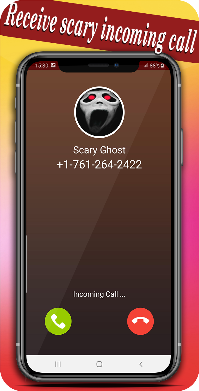 اسکرین شات 6 بازی fake call from Scary Ghost