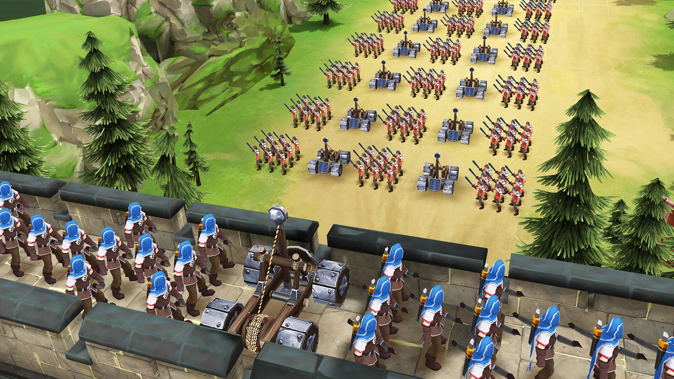 اسکرین شات 4 بازی Kingdom Clash - Strategy Game