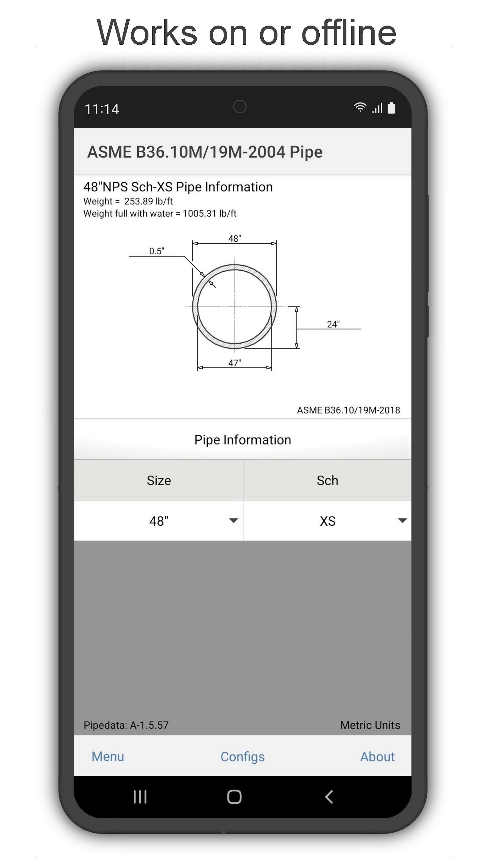 اسکرین شات 6 برنامه Pipedata