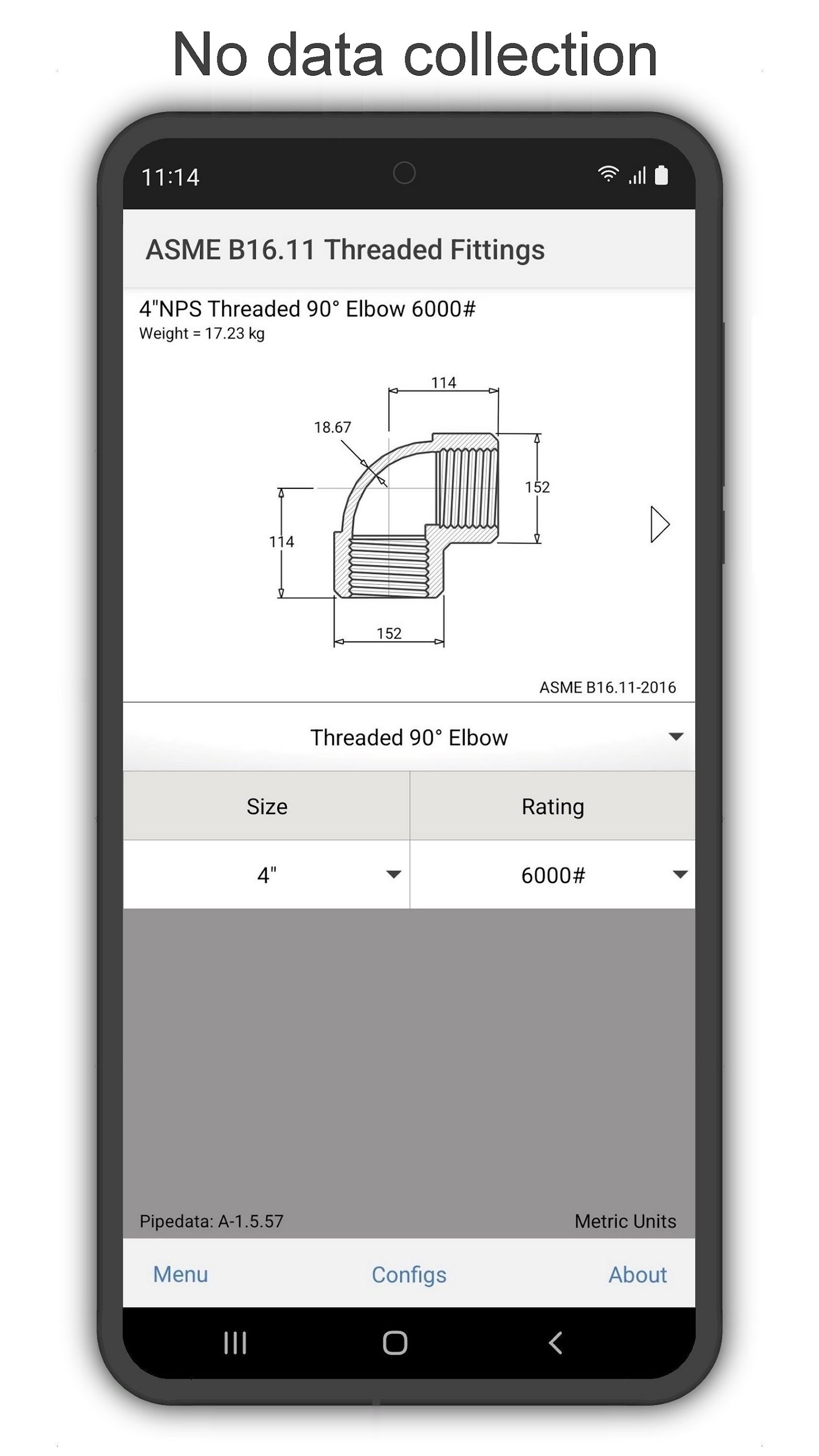 اسکرین شات 4 برنامه Pipedata