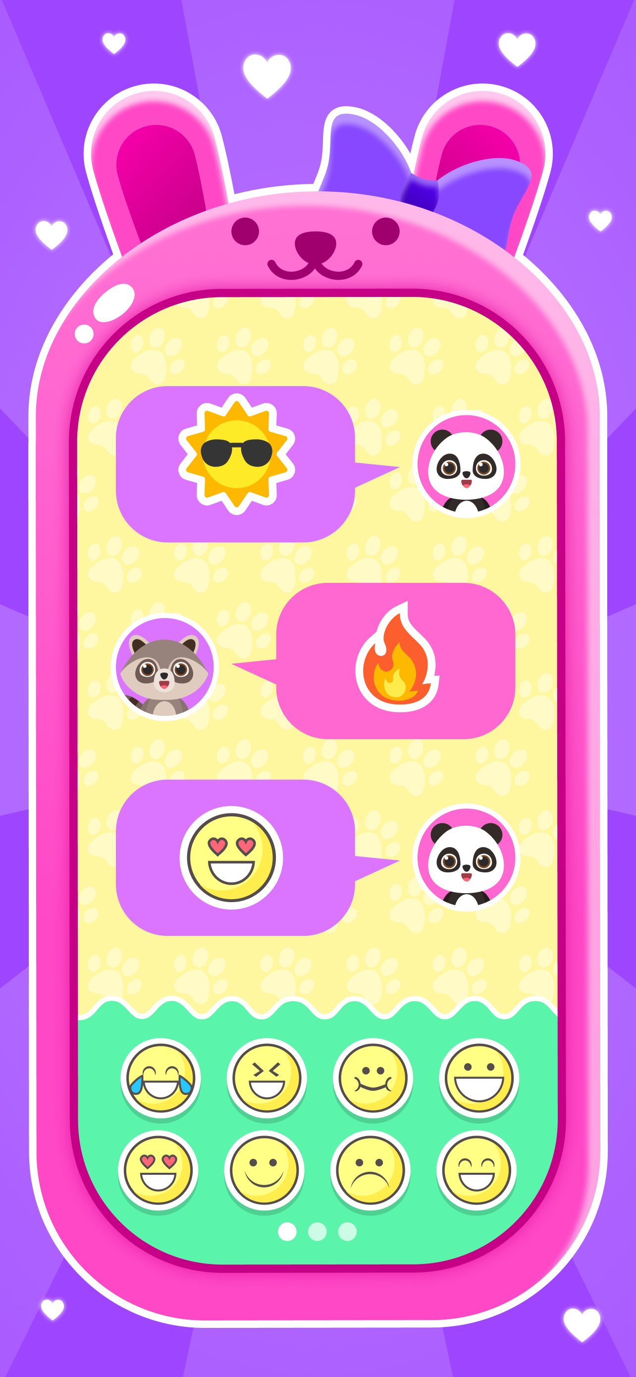 اسکرین شات 3 بازی Baby phone - Games for Kids 2+